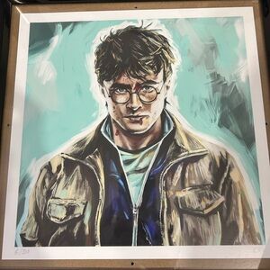 Limited edition print of Harry Potter